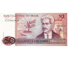 50 cruzados 1986-88 Brazília