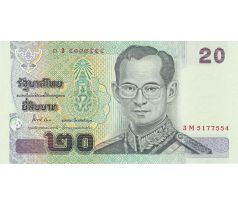 20 baht 2003-13 Thajsko