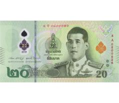 20 baht 2022-24 Thajsko