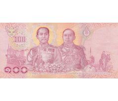 100 baht 2018 Thajsko