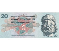 20 kčs 1970 F02