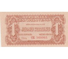 1 koruna 1944 CK /02/