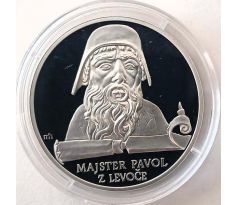 1oz číslovaná investičná medaila 2012 Majster Pavol z Levoče /02/