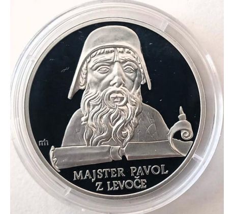 1oz číslovaná investičná medaila 2012 Majster Pavol z Levoče /02/