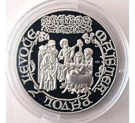 1oz číslovaná investičná medaila 2012 Majster Pavol z Levoče