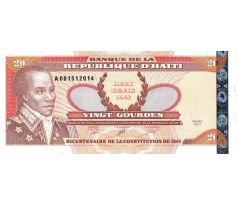 20 gourdes 2001 Haiti