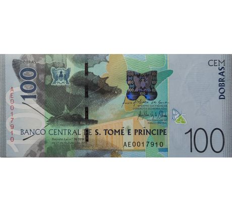 100 dobras 2016- Svätý Tomás a Princov ostrov