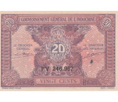 20 cent 1942 Francúzska Indočína