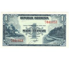 1 rupia 1951-53 Indonézia