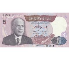 5 dinár 1983 Tunisko