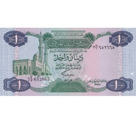 1 dinar 198 Líbya