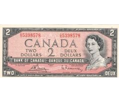 2 dollar 1954 Kanada