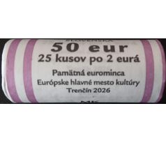 Banková rolka 2€ 2026 Trenčín