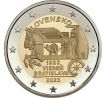 Banková rolka 2€ 2023 Pošta ťahanej koňmi na trase Viedeň – Bratislava