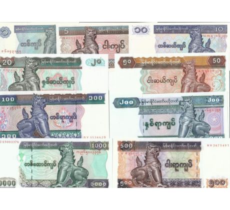Sada Myanmarsko/Burma 9 ks