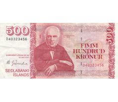 500 kronur 2001 Island /03/