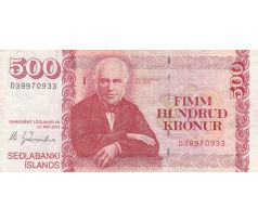 500 kronur 2001 Island /02/