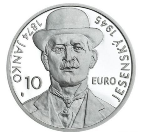 10€ 2024 Janko Jesenský PROOF