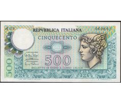 500 líra 1974-79 Taliansko