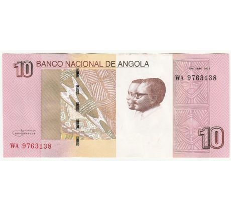 10 kwanzas 2012 Angola /02/