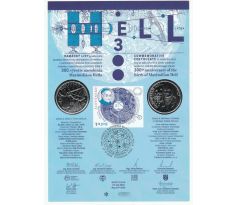 10€ 2020 Maximilián Hell+pamätný list PROOF