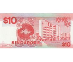 10 dollar 1988 Singapur