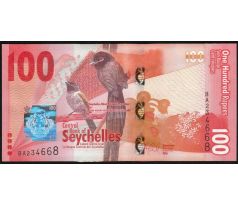 100 rupees 2016 Seychely