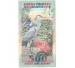 2 500 francs/ 500 ariary 1992-98 Madagaskar