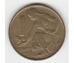 1 kčs 1990 žena sadí lipu