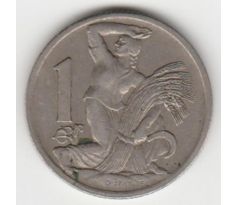 1 Kč 1922 Žena so snopom