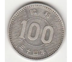 100 yen 1959-66 Japonsko