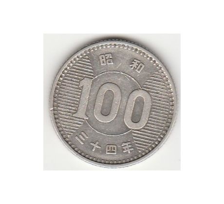 100 yen 1959-66 Japonsko