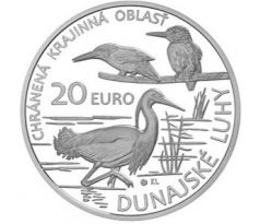 20€ 2025 Chránená krajinná oblasť Dunajské luhy PROOF