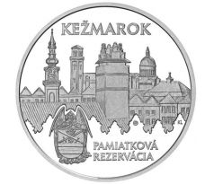 20€ 2025 Pamiatková rezervácia Kežmarok PROOF