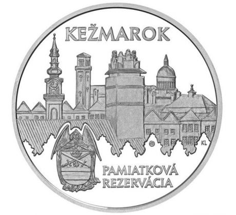 20€ 2025 Pamiatková rezervácia Kežmarok PROOF
