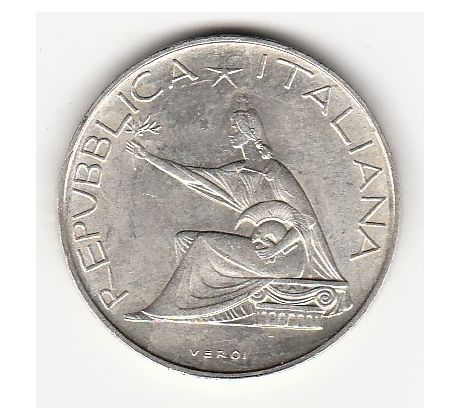 500 lira 1961 Taliansko pamätná minca