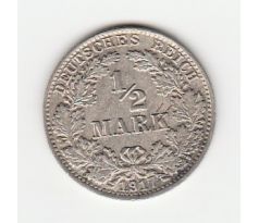 1/2 marka 1917 A Nemecko