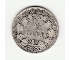 1/2 marka 1907 A Nemecko