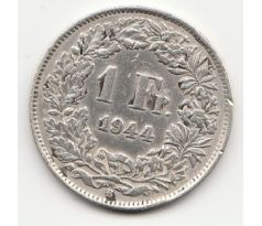1 frank 1944 Švajčiarsko