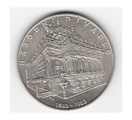 100 Kčs 1983 Národné divadlo /02/