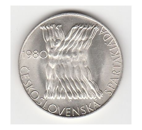 100 Kčs 1980 Spartakiada