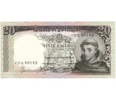 20  escudos 1964 Portugalsko /02/