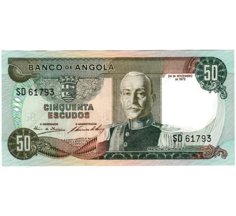 50 escudos 1972 Angola