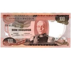 100 escudos 1972 Angola