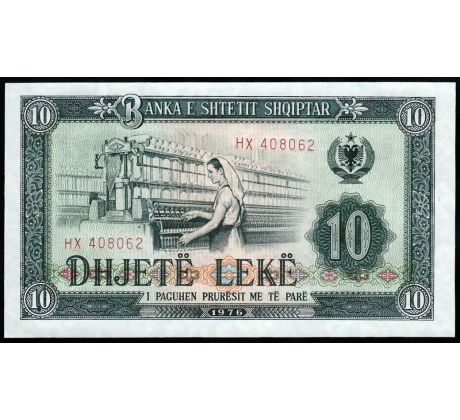 10 leke 1964-76 Albánsko