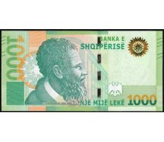 1000 leke 2019 Albánsko