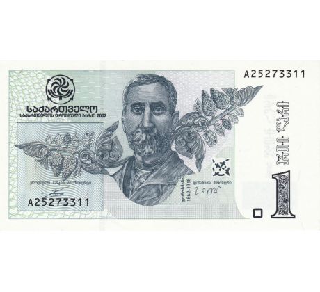 1 lari 2002-07 Gruzínsko