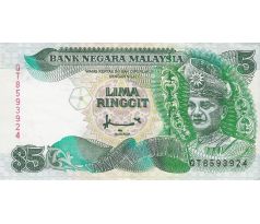 5 ringgit 1986-98 Malajzia