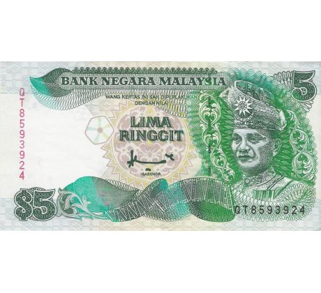 5 ringgit 1986-98 Malajzia