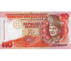 10 ringgit 1986-95 Malajzia
